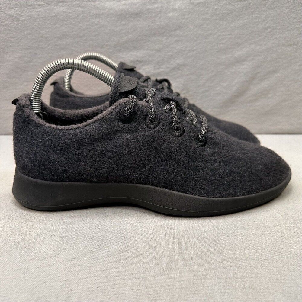 Allbirds Wool Runners Womens Size 9 Shoes Triple Black Athletic Comfort Sneakers